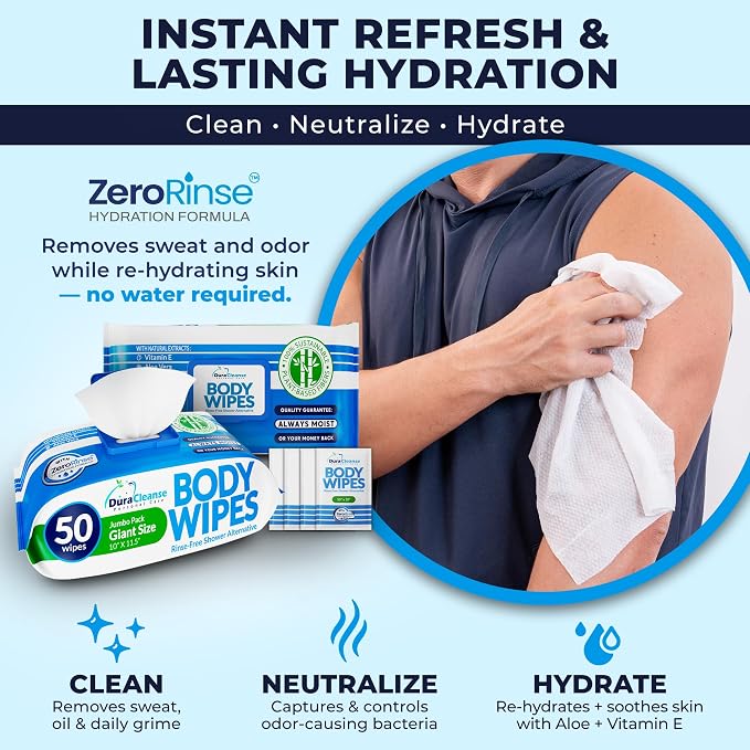 XL Body Wipes for Adults - Image 4
