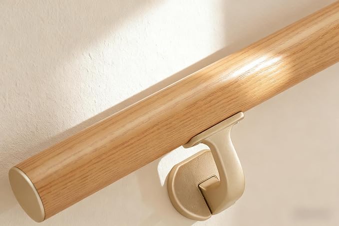 6 FT Handrails for indoor&outdoor stairs, Modern Aluminum Handrail Set - Image 6