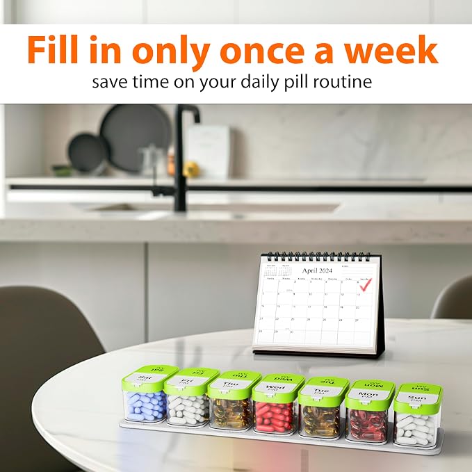 Extra Large Weekly Pill Organizer - Image 7