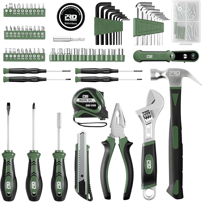 Prostormer 160-Piece Home Repair Tool Set, General Household Hand Tool Kit - Image 2