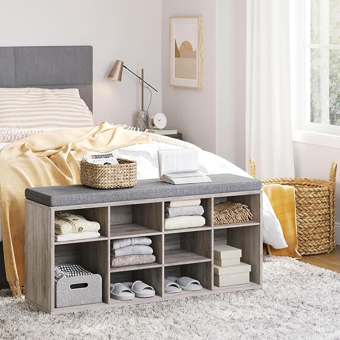 DINZI LVJ Shoe Storage Bench - Image 7
