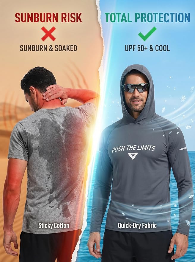 3-Pack Men's Compression Hoodie - Image 4
