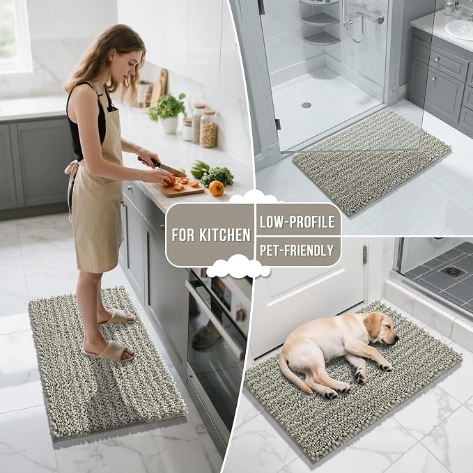 Yimobra Long Bathroom Rugs Non Slip Washable 44x24 Inch - Image 7