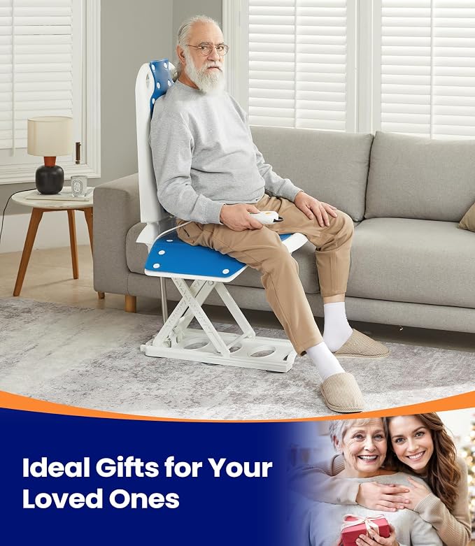 MAIDeSITe Electric Chair Lift, Stand Up Independently from Floor, Support Up to - Image 6