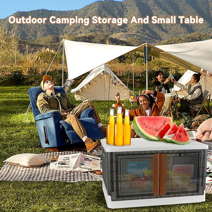 Storage Bin, Cabinet with Lids, Extra Large, Useful Box, 19 Gallon Capacity - Image 7