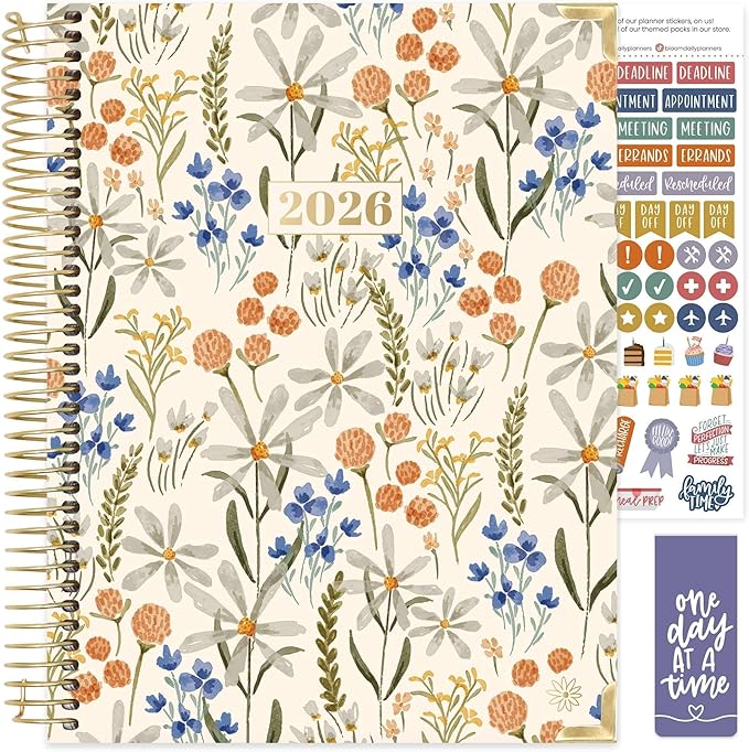 bloom daily planners HARDCOVER 2026 Planner - Field & Grace