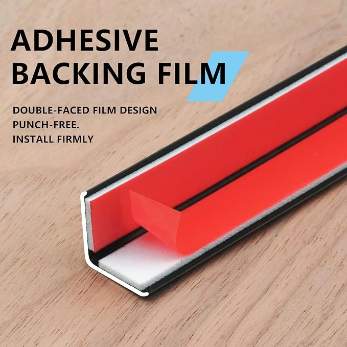 10pcs 48"L*0.59"W Aluminum Self-Adhesive Wall Corner Protectors, Wall Furniture - Image 6