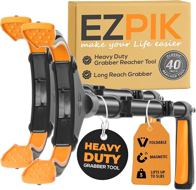 Ezpik 40" Long Extended Grabber Reacher Tool by EZPIK