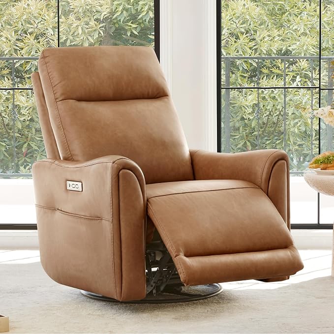 Watson & Whitely Power Swivel Rocker Recliner, Reclining Chair by WatsonWhitely