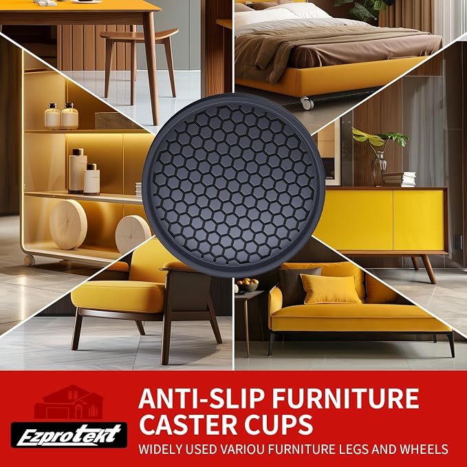 Ezprotekt Non Slip Furniture Pads, Anti-Slip Furniture Coasters - Image 5