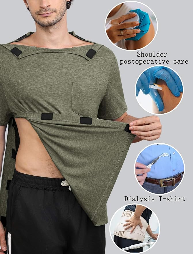 Deyeek Shoulder Post Surgery Recovery Shirts - Image 3