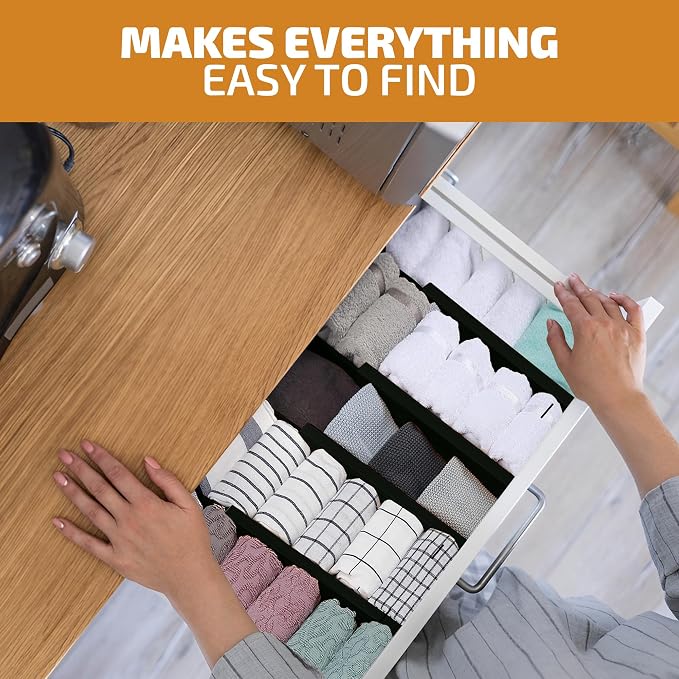 Bambüsi 4 Pack Drawer Dividers - Image 2