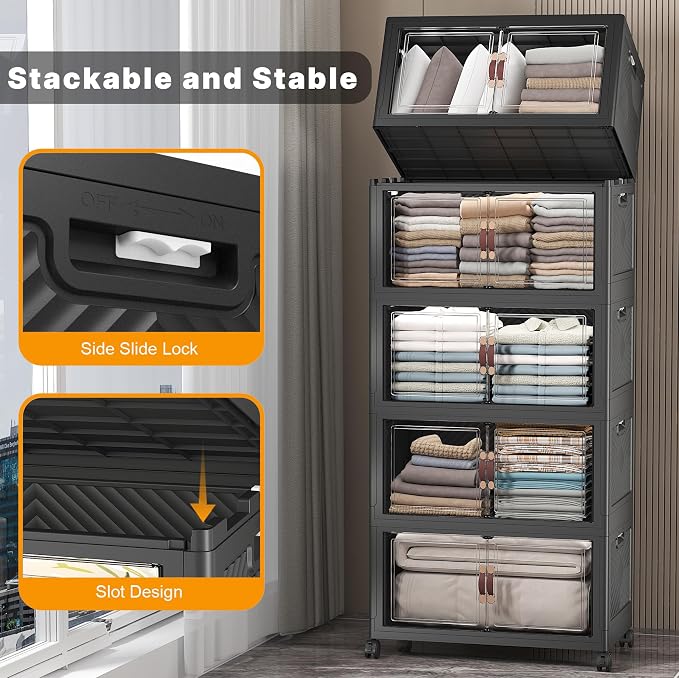 Extra Large Stackable Storage Bins - Image 3