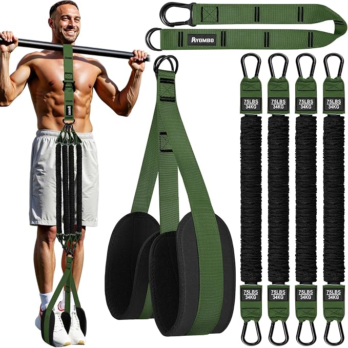 Pull Up Assistance Bands, Resistance Bands by Ayombo
