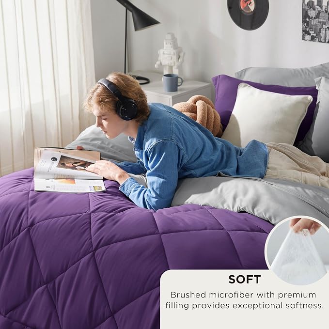 Bedsure King Size Comforter Set - Image 3