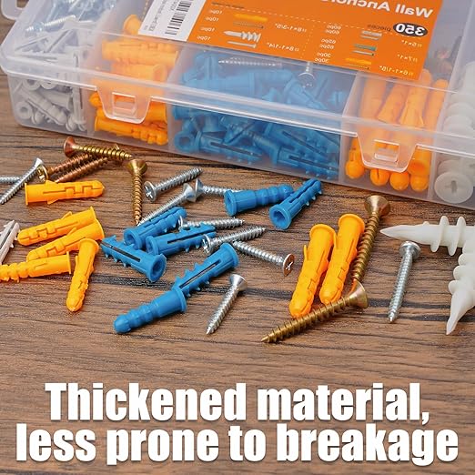 KURUI Drywall Anchors Assortment Kit - Image 5