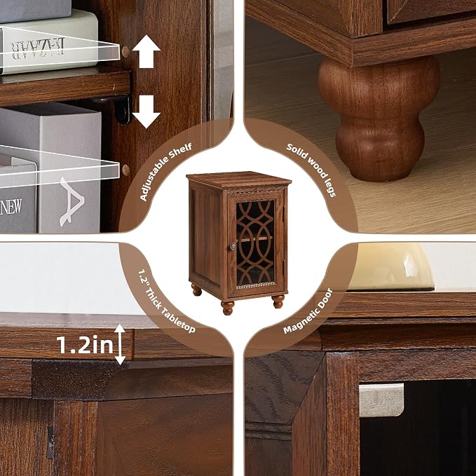 Narrow Side Table Set of 2 - Image 9