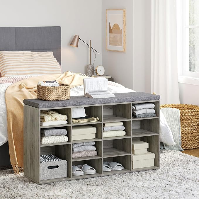 DINZI LVJ Shoe Storage Bench - Image 7