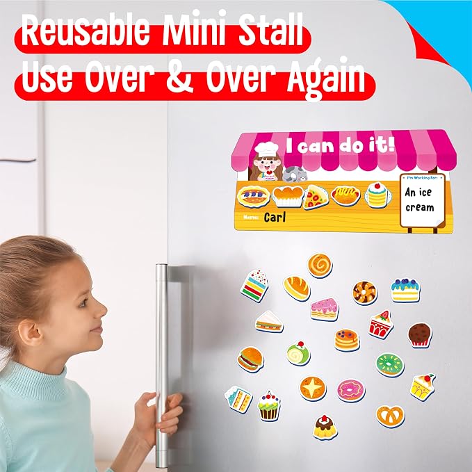 “I CAN DO IT” Token Board, Magnetic Reward Chart - Image 5
