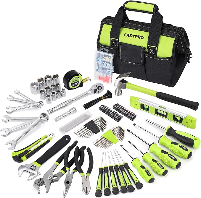 FASTPRO 236-Piece Home Repairing Tool Set, Mechanics Hand Tool Kit by FASTPRO