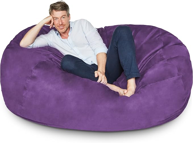 Lumaland Luxurious Giant 6ft Bean Bag Chair - Image 9