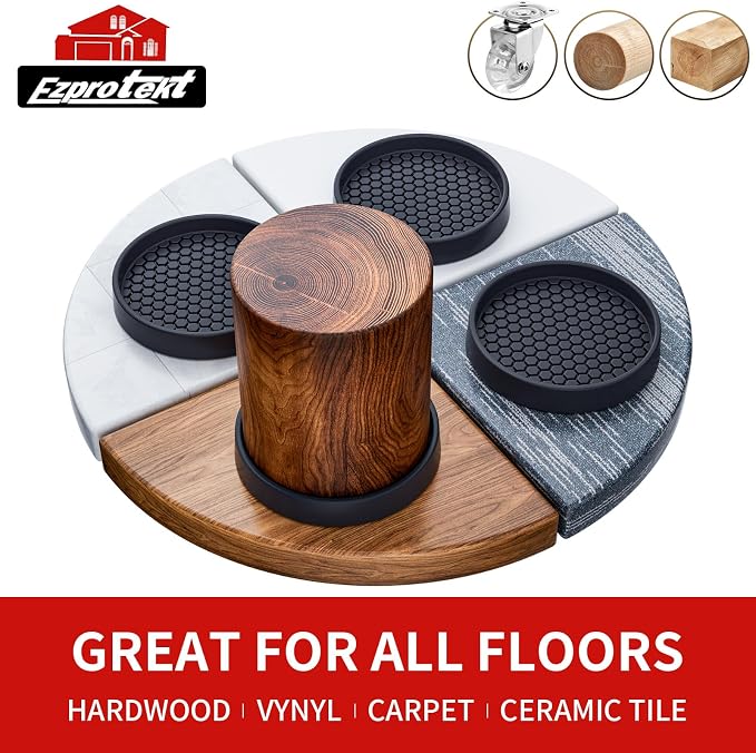 Ezprotekt Non Slip Furniture Pads, Anti Skid Furniture Coasters - Image 3