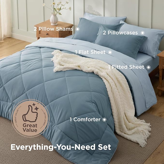 Bedsure Full Comforter Set - Image 3