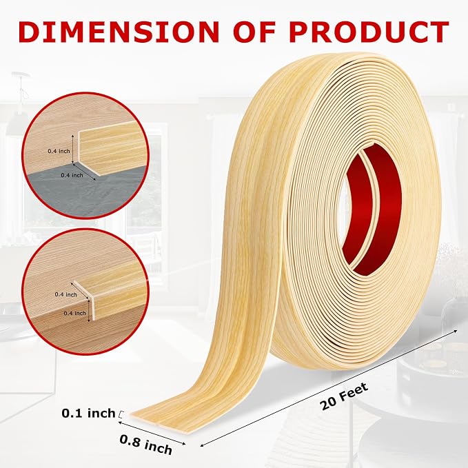 Flexible Wall Corner Protector Moulding Trim Peel and Stick Wall Corner Guards - Image 2