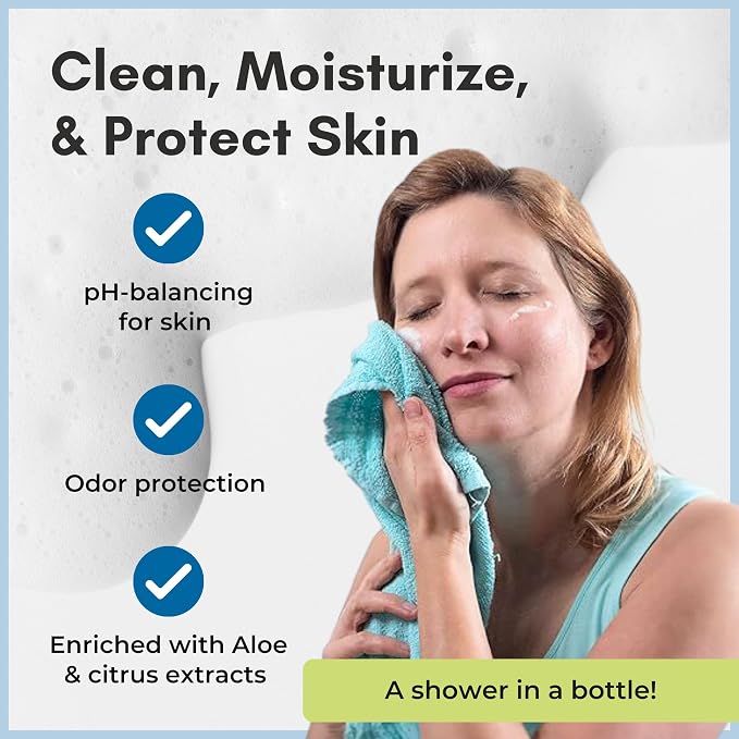 Nurture Rinse Free Waterless Foaming Cleanser | Women, Elderly & Hospital Care - Image 4