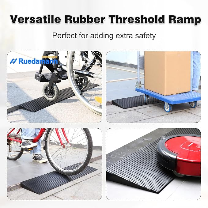 Ruedamann 1.2" Rise Threshold Ramp - Image 7