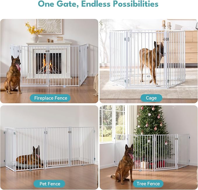 No Pawblems Free Standing Dog Gate - Image 5