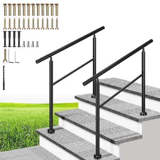 VIVOHOME 2-Pack 3 Step Hand Rails by VIVOHOME