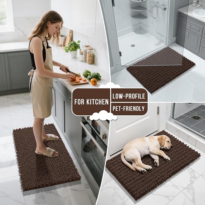 Yimobra Long Bathroom Rugs Non Slip Washable 44x24 Inch - Image 7