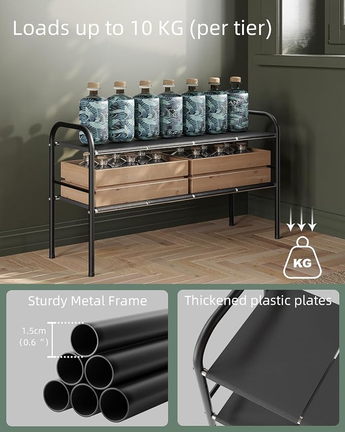 NETEL Under Sink Organizers and Storage, 2 Tier Expandable Under Cabinet - Image 4