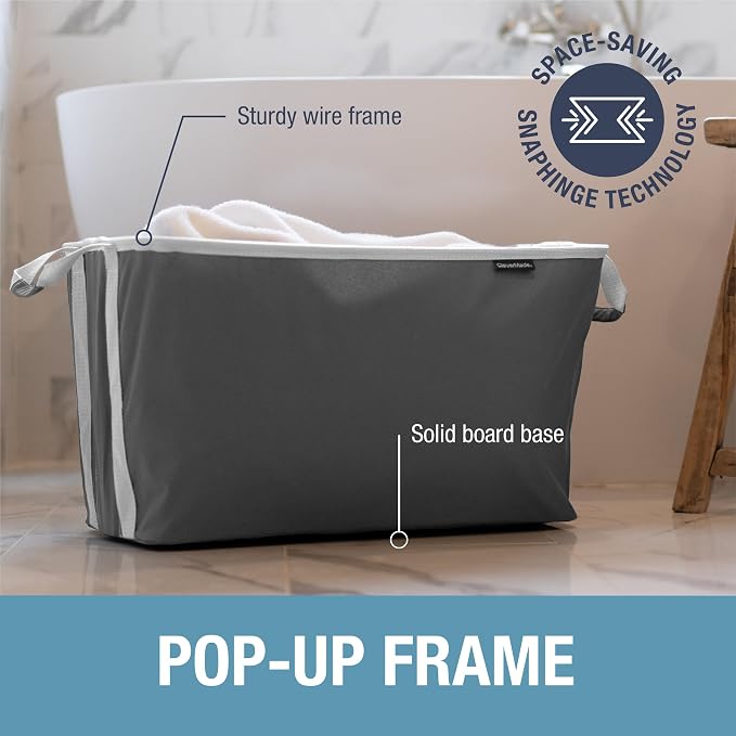 CleverMade Collapsible Laundry Basket Hamper - Field & Grace