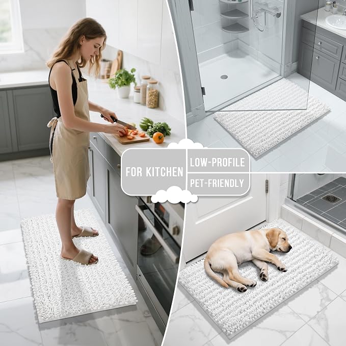 Yimobra Bathroom Rugs Non Slip Washable - Image 7