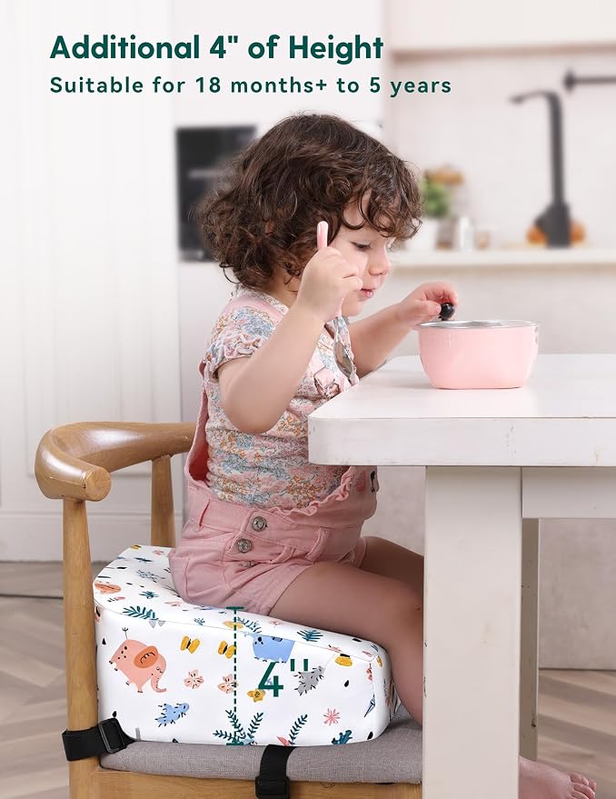 Babelio ErgoUp Booster Seat for Kitchen Chair, Promote Proper Upright Posture - Image 3