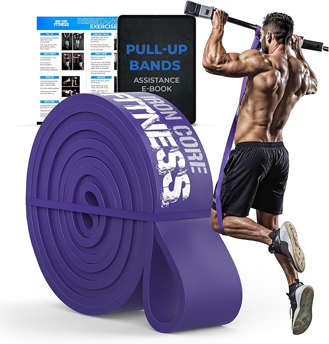 Pull Up Assistance Resistance Bands by IronCoreFitness