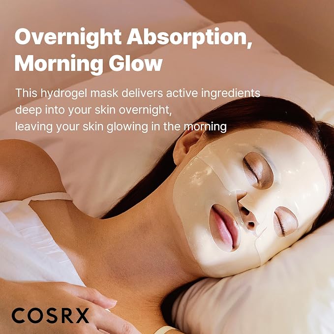 COSRX The Alpha-Arbutin Discoloration Care Hydrogel Face Masks Skincare 3 EA - Image 6