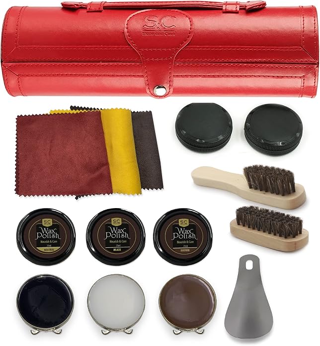 Stone and Clark Original Shoe Polish & Care Kit by StoneandClark