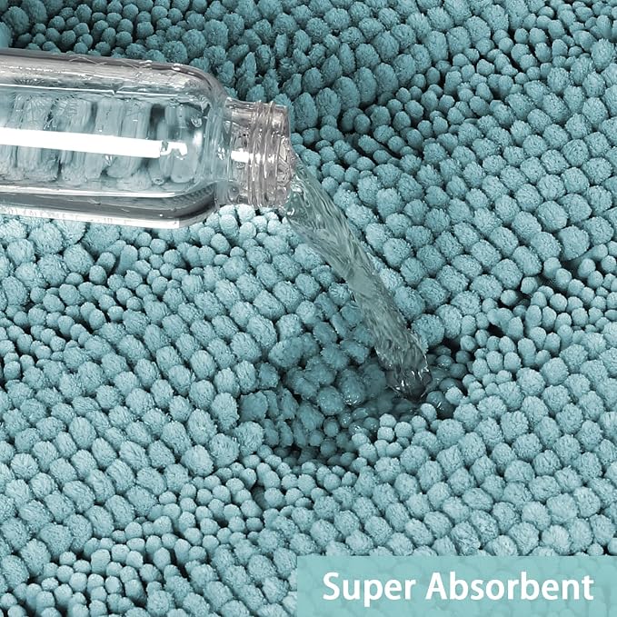 Turquoize Bath Rug - Image 4