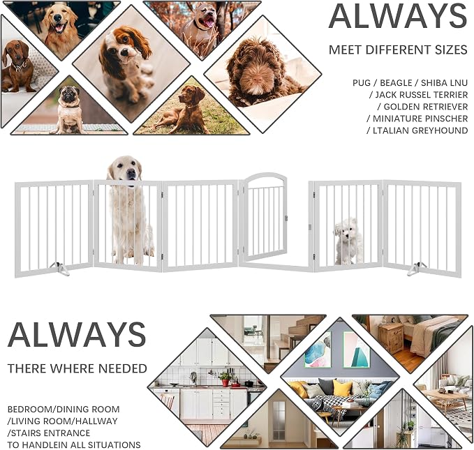 JSB 144-inch Extra Wide 30-inch Tall Dog gate - Image 3