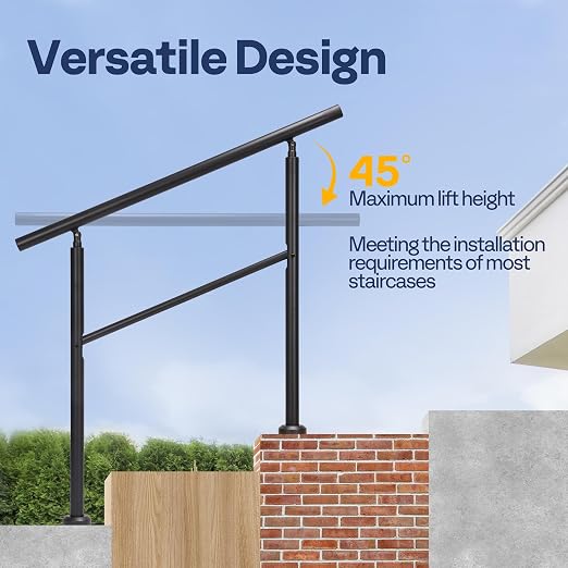VIVOHOME 2-Pack 3 Step Hand Rails - Image 3