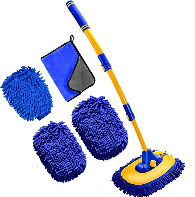 Upgrade Car Wash Brush Mop by MVEQRRNcardetailbrushset