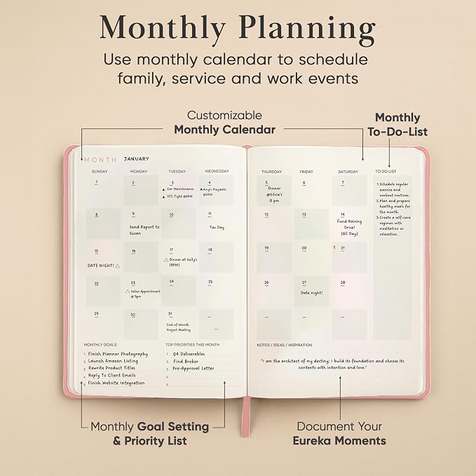 2026 Planner, Daily Journal & Gratitude Journal All-In-One - Image 6
