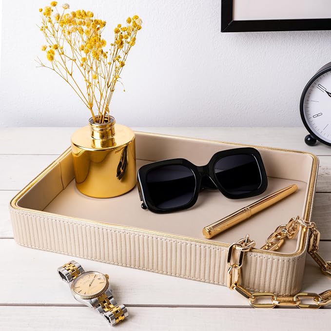 Perfume Tray Valet Tray Night Stand Organizer| Perfume Organizer Catchall - Image 6