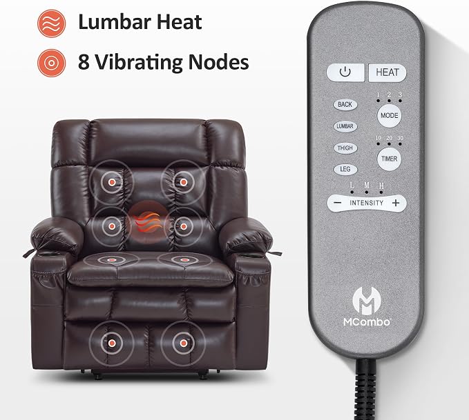 MCombo Dual Motor Power Lift Recliner Chair - Image 5