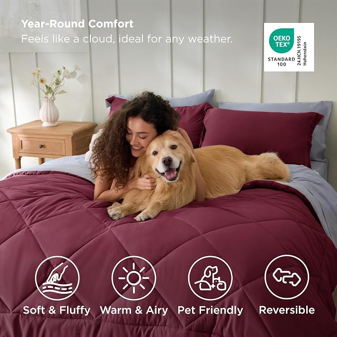 Bedsure Full Size Comforter Set - Image 4