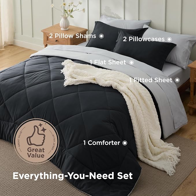 Bedsure King Size Comforter Set - Image 3