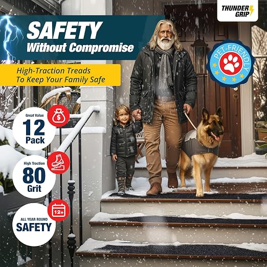 Outdoor Stair Treads Non Slip 30" x 8" - Image 2
